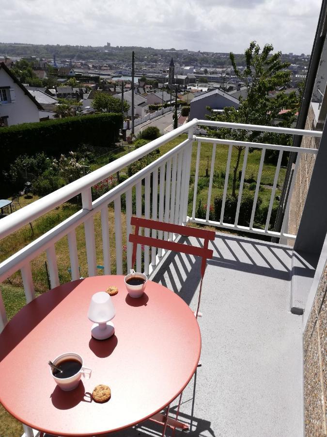 Ferienwohnung Sur Les Falaises Dieppe Exterior foto
